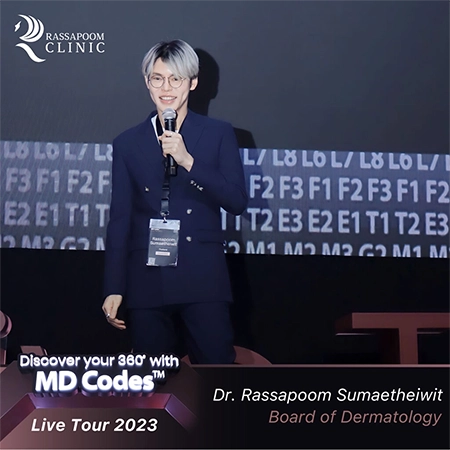 นพ.รัสมิ์ภูมิ สุเมธีวิทย์ ได้รับเชิญร่วมงาน MD Codes Live Tour 2023