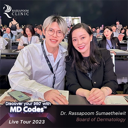 นพ.รัสมิ์ภูมิ สุเมธีวิทย์ ได้รับเชิญร่วมงาน MD Codes Live Tour 2023