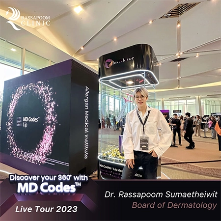 นพ.รัสมิ์ภูมิ สุเมธีวิทย์ ได้รับเชิญร่วมงาน MD Codes Live Tour 2023